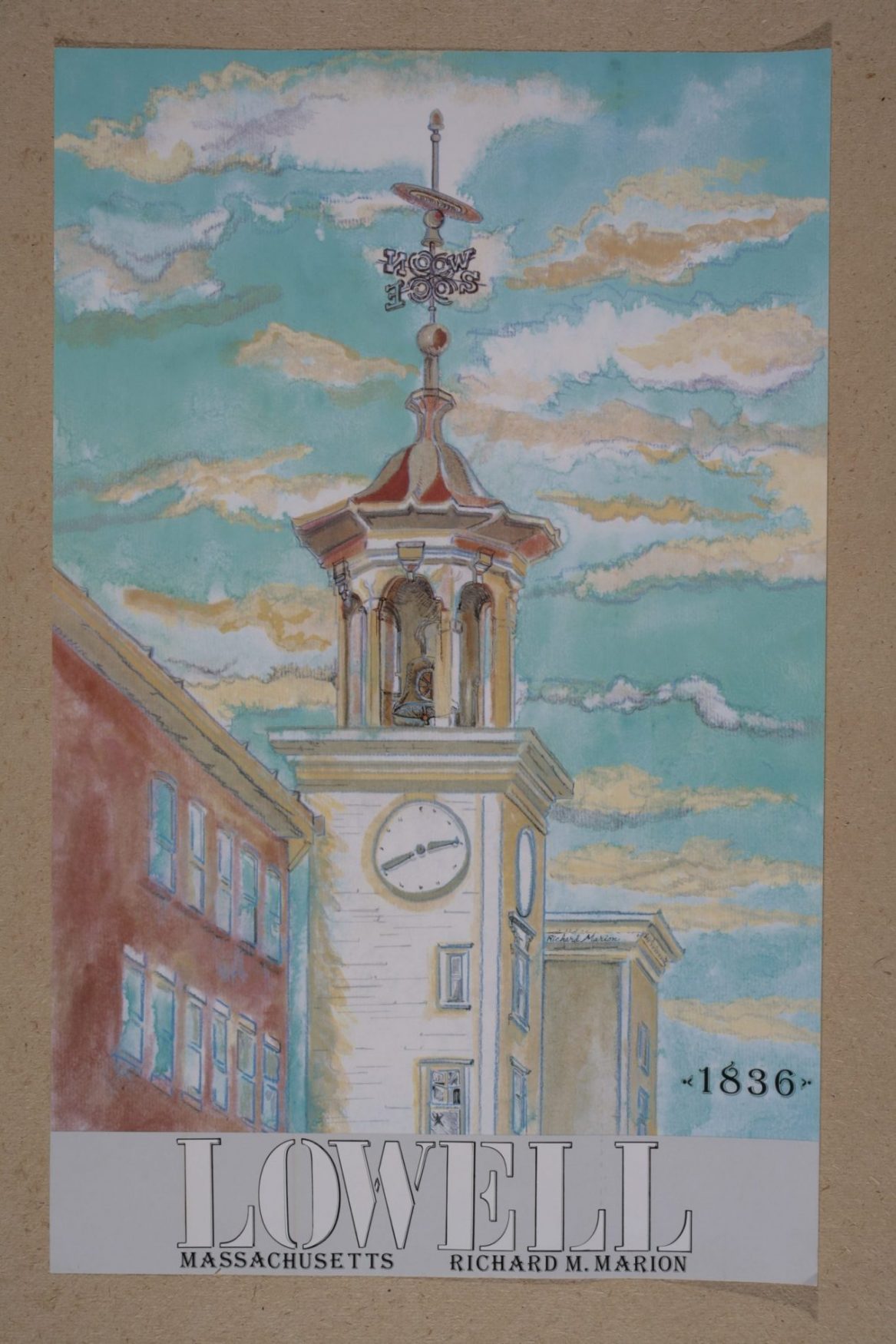 "Boott Clock Tower" by Richard Marion (c) 2014