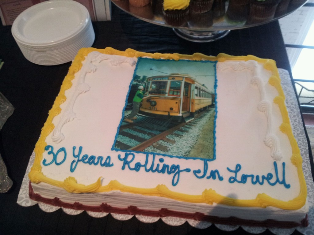 30th anniversary of trolley's returning to Lowell