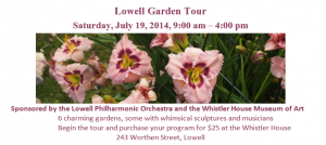 Lowell Garden Tour