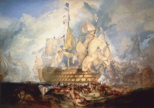 The Battle of Trafalgar, 21 October 1805