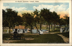 View on the South Common Lowell