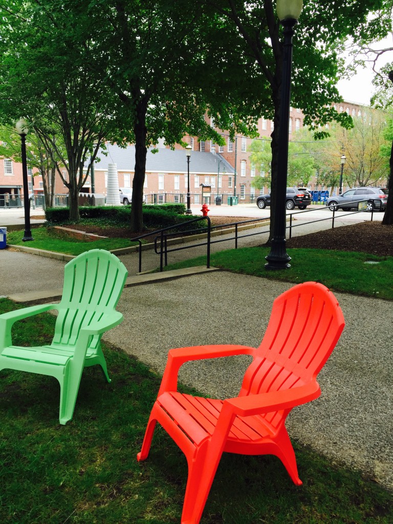 Chairs at Boarding House Park